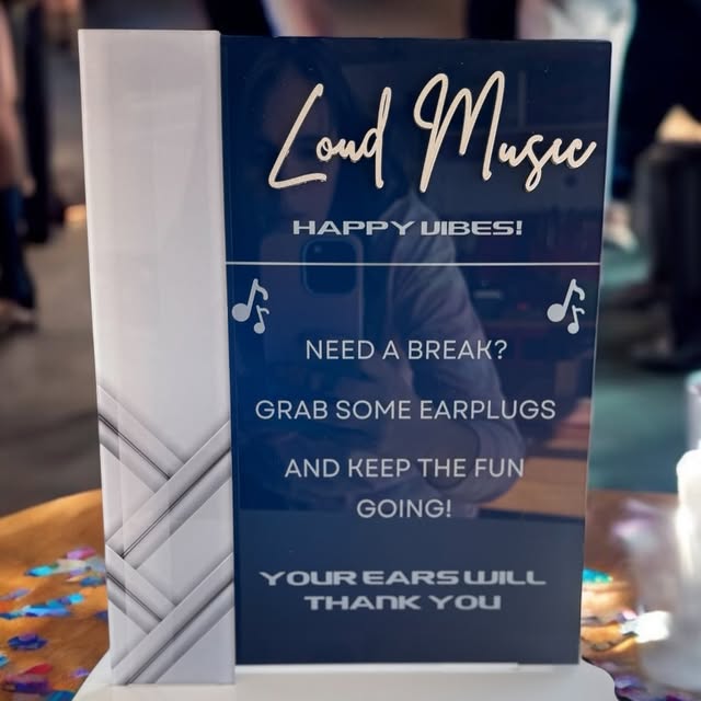 Navy Blue Bar Menu