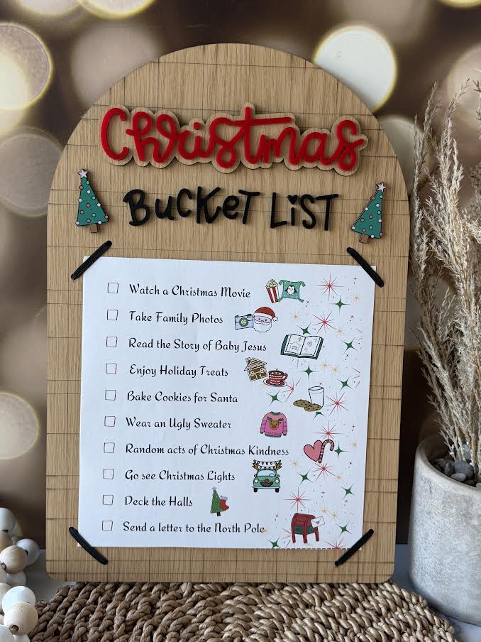Interchangeable Family Bucket List