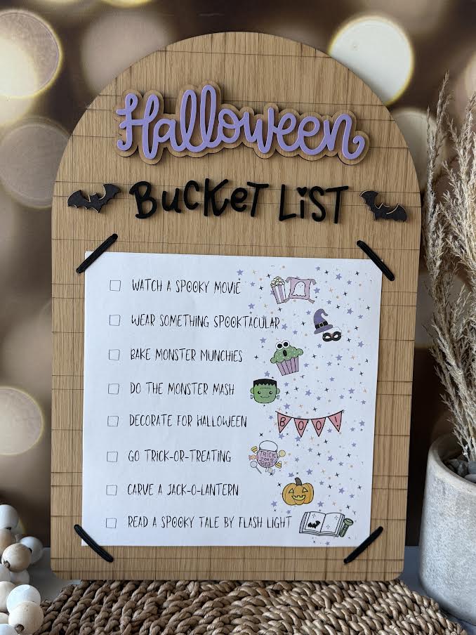 Interchangeable Family Bucket List