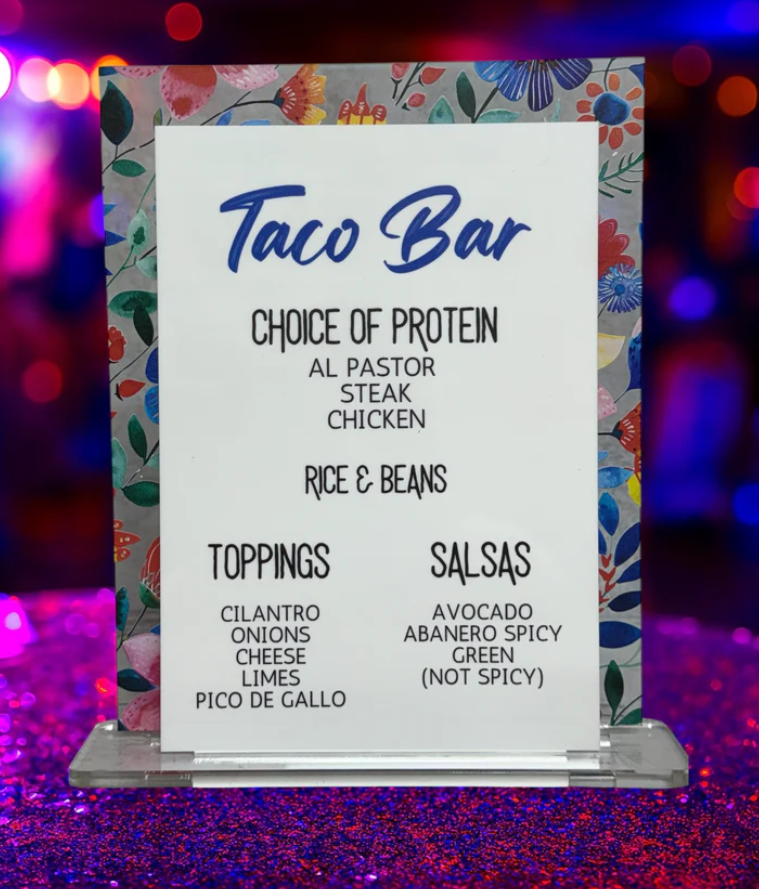 Menu Signs