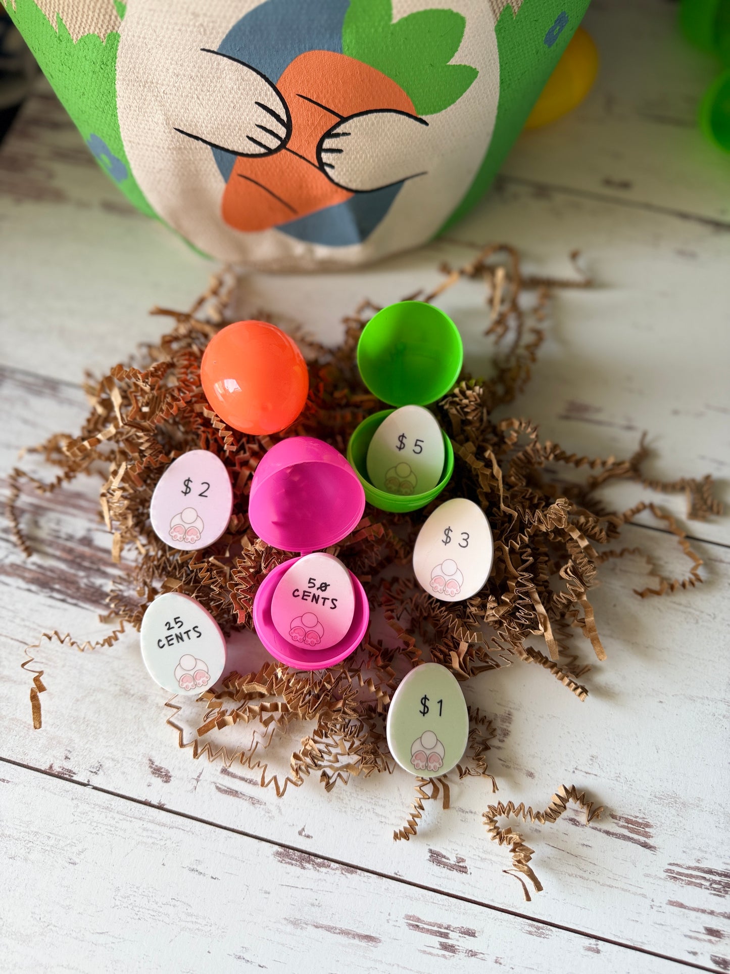 School-Aged Kids Easter Egg Reward Tokens