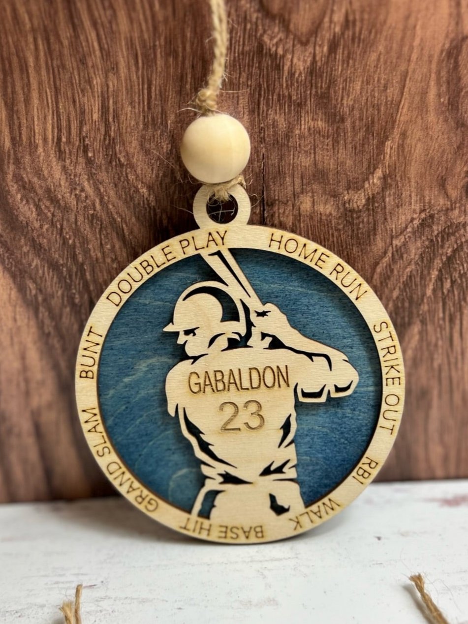 Baseball Ornament/Award