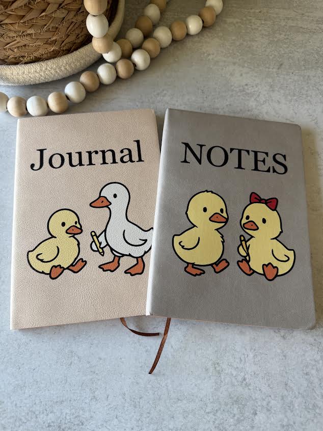 Notebook Goose Custom Goose Notebook – Wood Be Awesome Gifts
