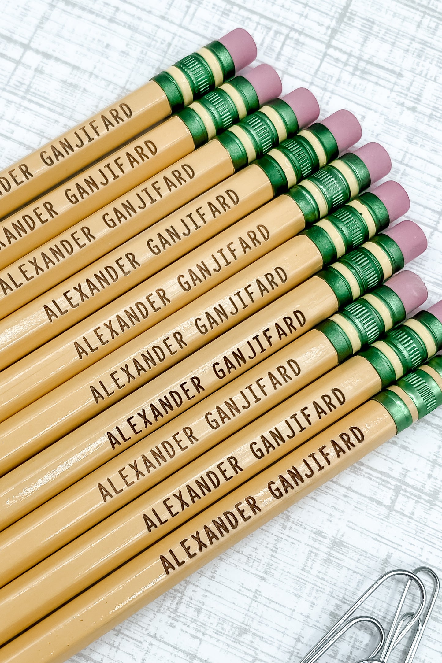 Personalized Ticonderoga #2 Pencils – Set of 10