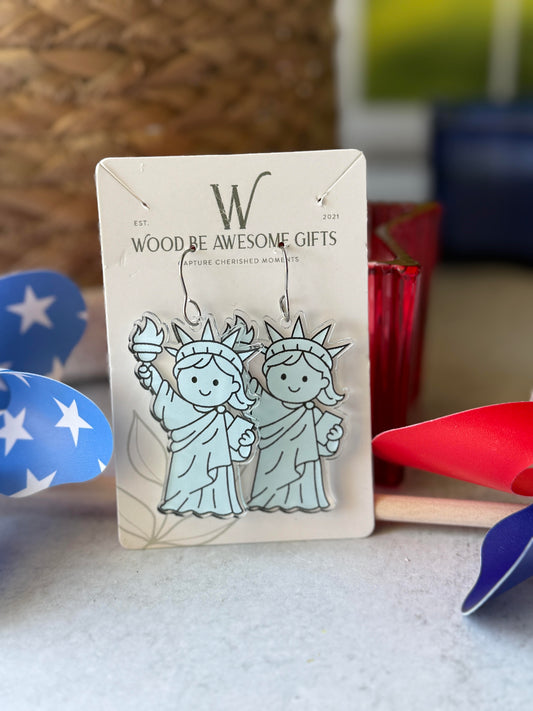 Patriotic Earrings