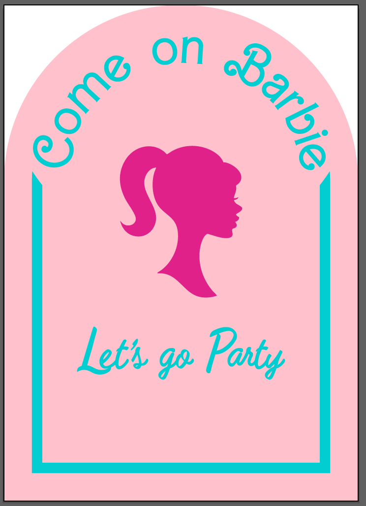 Open Sign Barbie Barbie Bar Sign – Wood Be Awesome Gifts