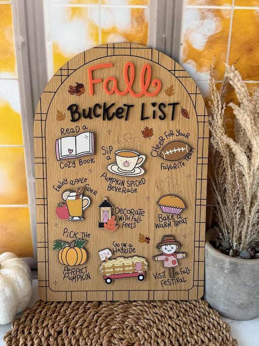 Fall Family Bucket List